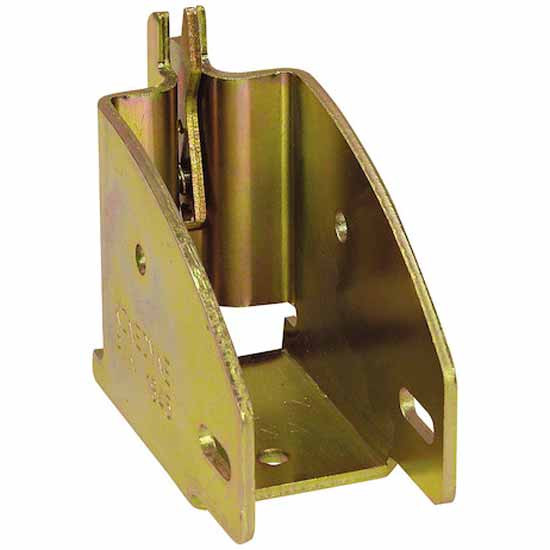 Zinc-Plated Steel E-Track Board Holder Creates Partitions In Your Truck Or Van