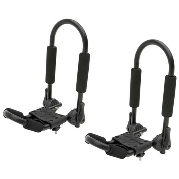 Adjustable Aluminum Roof Rack Kayak/Paddleboard Holders W/ 75 Lb. Capacity