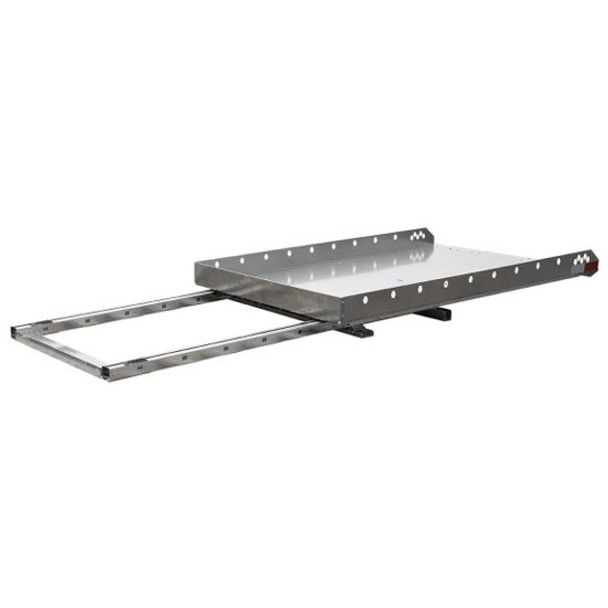47 X 95.25 Inch Aluminum Truck Slide W/ Galvanized Steel Track System For 56 Inch Cab To Axle Service Bodies