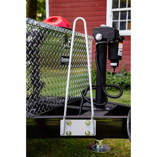 Silver Powder-Coated Vertical Mount Traffic Cone Holders - Holds 10 - 18 Inch Or 5 - 28 Inch Cones- 2 Pack