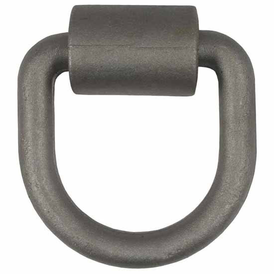 3 Inch Weld-On Tie-Down D-Ring Adds Heavy Duty Anchor Point For Ropes, Cables, Straps, Chains
