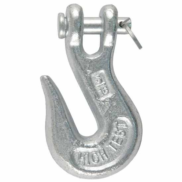 5/16 Inch Grade 43 Zinc-Plated Clevis Grab Hook For Transport Binder Safety Chain 5/16 Inch Grade 43 Zinc-Plated Clevis Grab Hook For Transport Binder Safety Chain
