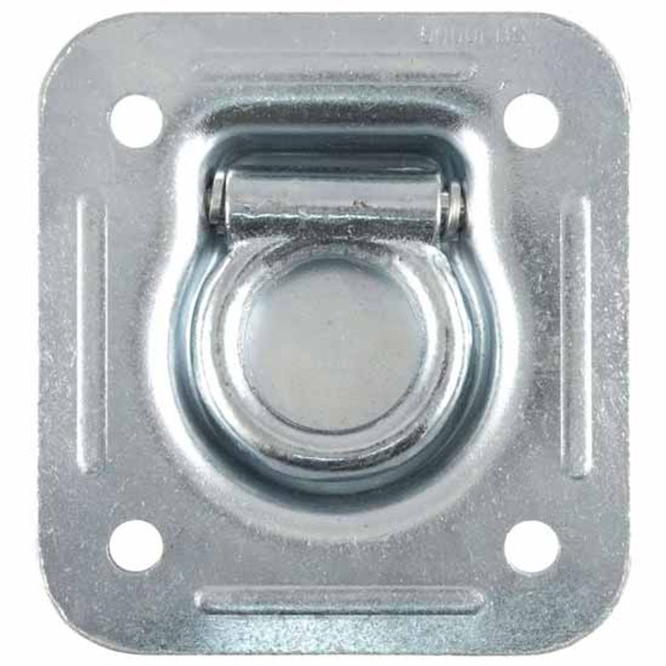 1-1/2-Inch Steel Recessed Trailer Rope Ring Tie Down Anchor 5,000 lbs Capacity