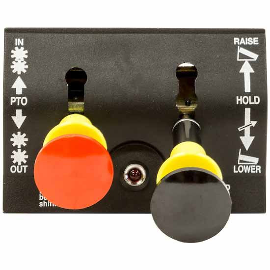 Dual Lever Feathering Disengage Spring Return PTO/Pump Air Control Valve - 10 To 125 PSI Range