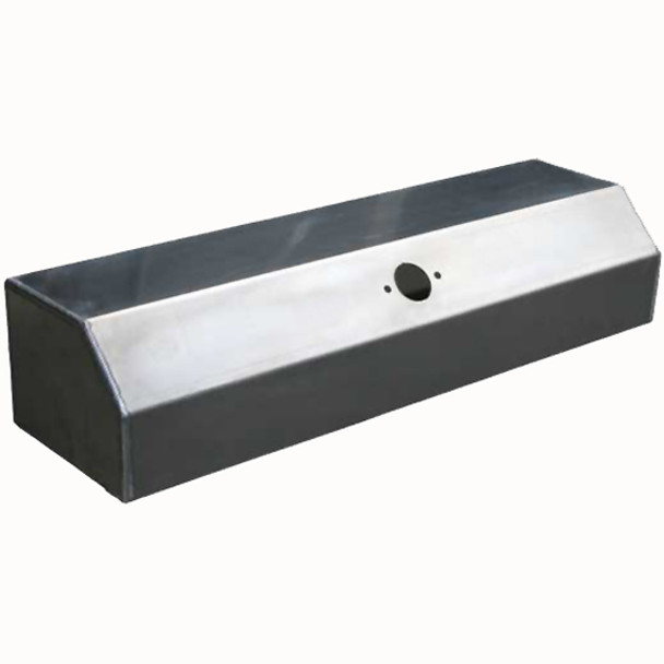 Air Line Box Smooth Aluminum W/ Hole For Single Electrical Plug Hole By CSM