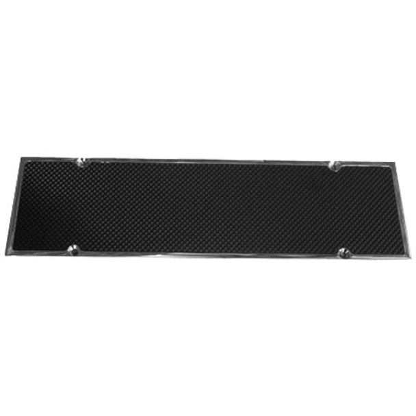 5 X 18 Inch Aluminum Step Plate W/ Rubber Insert & Mounting Holes by Roadsknz