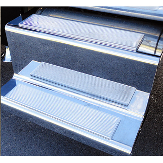 12 Gauge Billet Aluminum Step Plates -Universal Fit