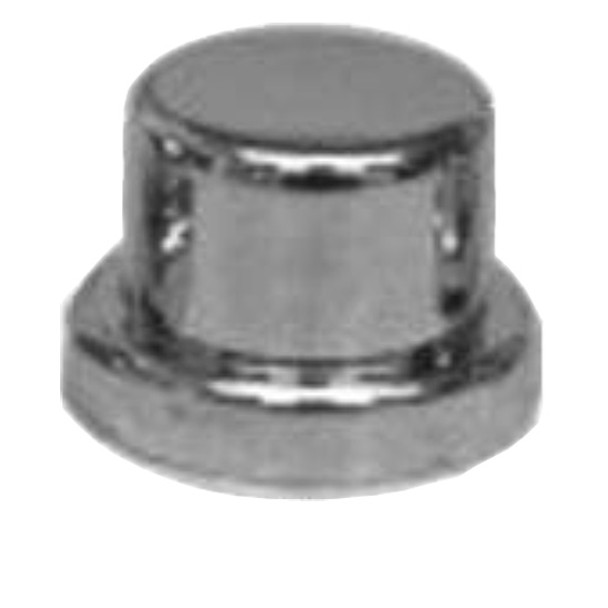 13MM And 1/2 Inch Chrome Plastic Top Hat Style Nut Cover