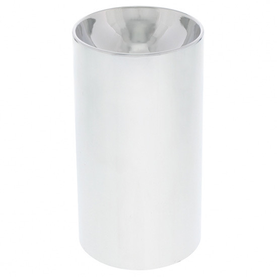 33MM X 3.75 Inch Chrome Thread-On Concave Nut Cover Without Flange
