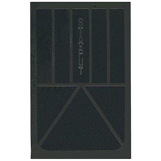 24 X 36 Inch Solid Black Heavy Duty Rubber Mud Flaps