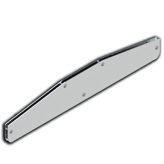 8 X 24 X 3/4 Inch 304 Stainless Steel Tapered Design Flap Weight