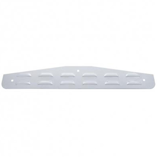 Stainless Steel 4 X 24 Inch Louvered Bottom Mud Flap Plate