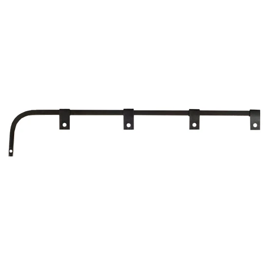 29.75 Inch Steel Straight Square Bar Mud Flap Hanger by TPHD