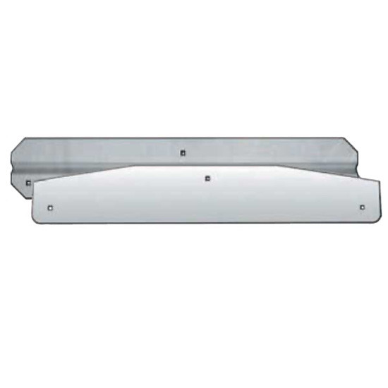 24 Inch Stainless Steel Mud Flap Weights With Backing Plate by CSM
