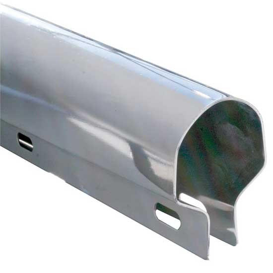 30 Inch Chrome Mud Flap Hanger W/ 1.125 Inch Bolt Spacing - Pair