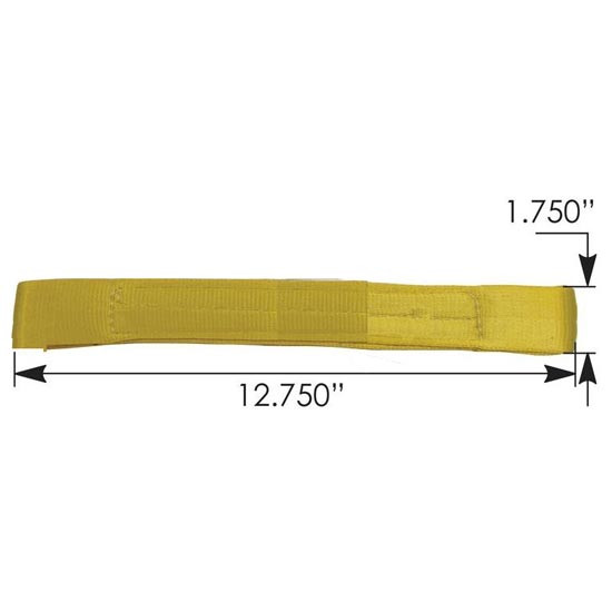 BESTfit 12.750 Inch x 1.750 Inch Strap Suspension Travel