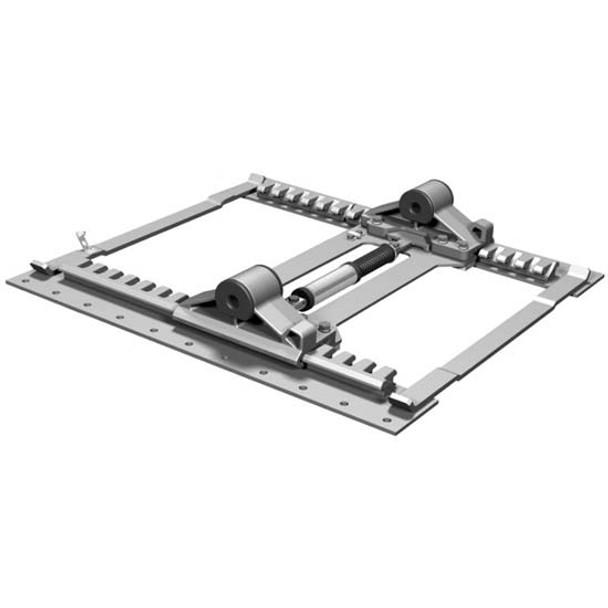 Holland 5th Wheel Slide Rails W/ 8 Inch Risers - 24 Inches Of Travel, Outboard Brackets HLD XAJ824