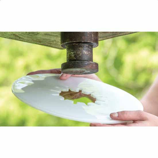 10 Inch 5th Wheel Hitch Lube Plate