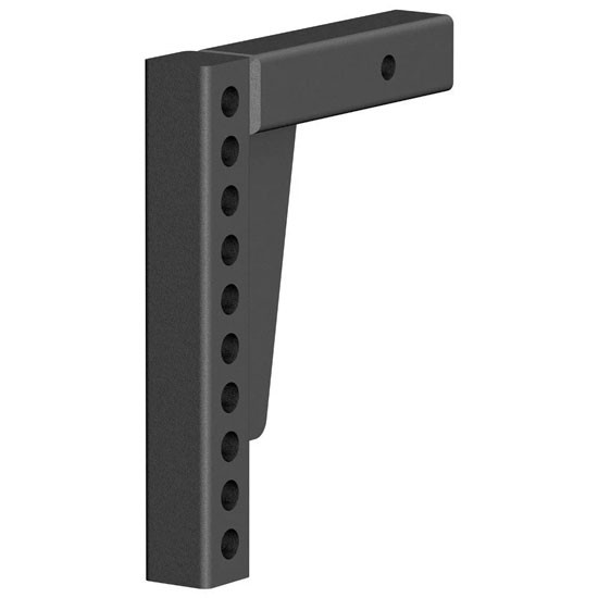 2 Inch Adjustable Weight Distribution Shank W/ 7 Inch Drop, 10.5 Inch Rise - Rated Up To 15,000 Lbs. GTW