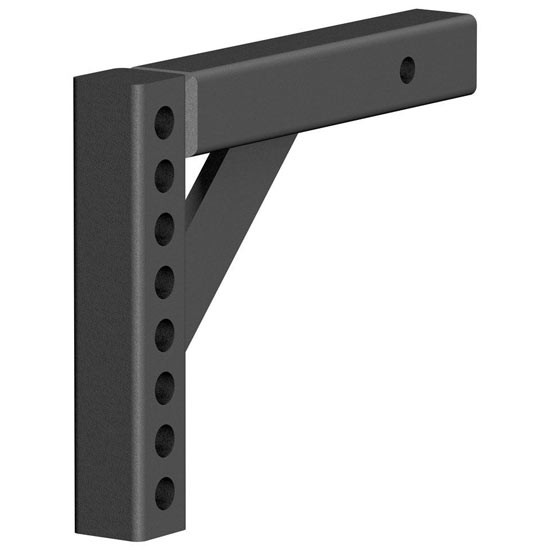 2 Inch Adjustable Weight Distribution Shank W/ 5.625 Inch Drop, 8.875 Inch Rise