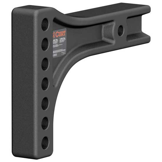 2.5 Inch Weight Distribution Shank W/ 2 Inch Drop, 6 Inch Rise Provides Adjustable Mount - 15,000 Lbs. GTW