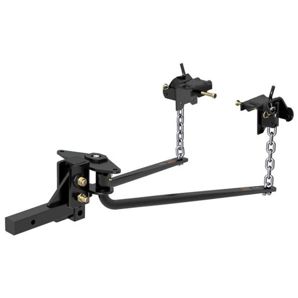 Round Bar Weight Distribution Hitch W/ Integrated Lubrication - Rated Up to 8,000 Lbs. GTW Round Bar Weight Distribution Hitch W/ Integrated Lubrication - Rated Up to 8,000 Lbs. GTW