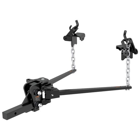 30.625 Inch Long Trunnion Bar Weight Distribution Hitch - Rated To 8K-10K Lbs.