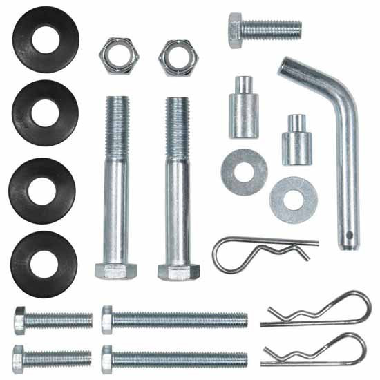 Trunnion Bar Weight Distribution Hardware Kit W/ Bolts, Nuts, Washers, Adjustment Pin, Clip