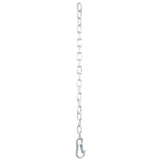 27 Inch Safety Chain W/ 1 Snap Hook - 5,000 Lb. Break Force