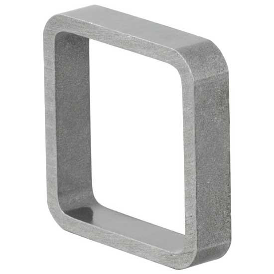 Raw Steel Receiver Tube Reinforcement Collar For Standard 2 X 2 Inch Receiver Tubes