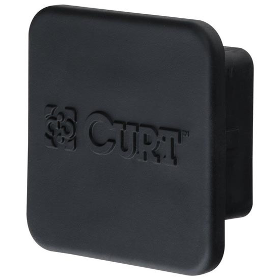 2.5 Inch Black Rubber Hitch Tube Cover For Class 5 Commercial Duty Trailer Hitch