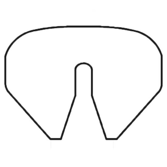 Holland 26.5 X 35.5 Inch Fifth Wheel Slick Plate With 10 Inch Throat For FW17 Top Plates