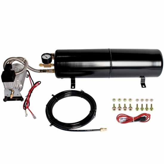 Turbo Air Compressor & 5.5 Liter Extended Tank Kit For Train Horns