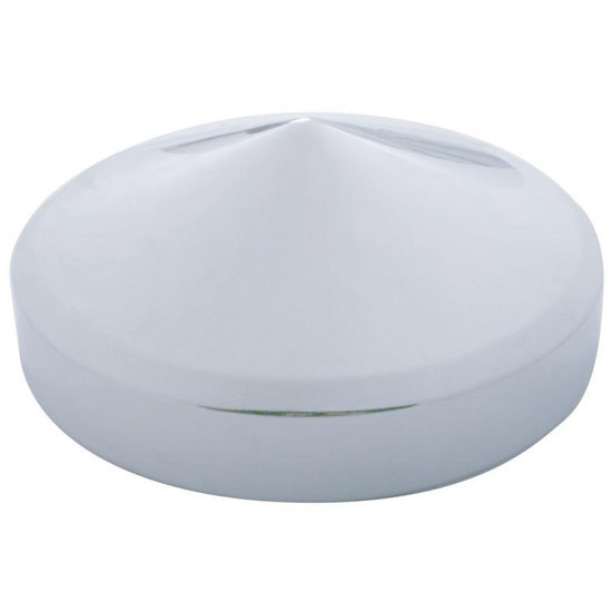 Chrome Horn Cover Pointed Style 5.5 To 6 Inch