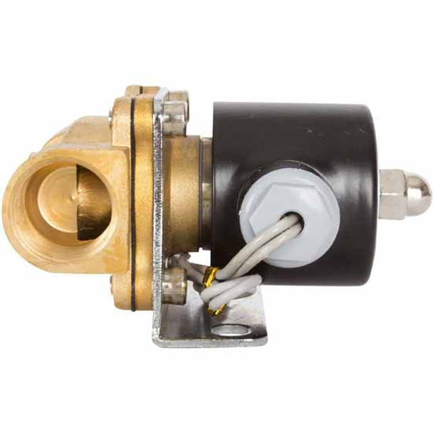 12V Brass Electric Air Solenoid With 3/4 Inch NPT