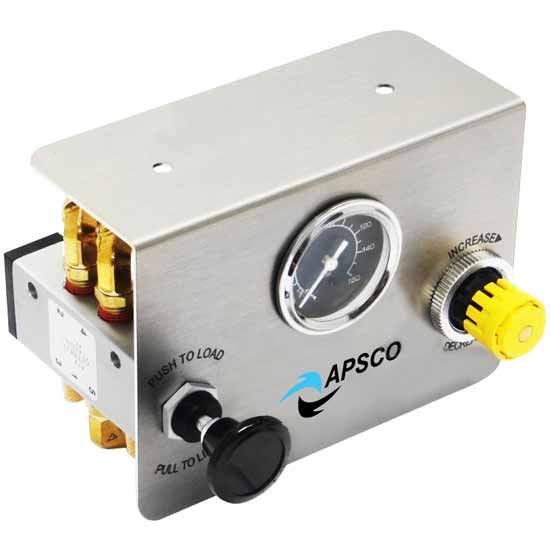 Stainless Steel Lift Axle APSCO Control Panel