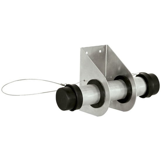 1.625 X 9 Inch Stainless Steel Vehicle Document Holder For Shipping Manifests