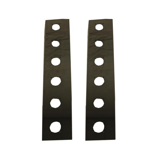 Rear Air Cleaner Light Panels W/ 12 M3 Light Holes For Peterbilt 378, 379 & 389 Glider W/ 15 Inch Vortox