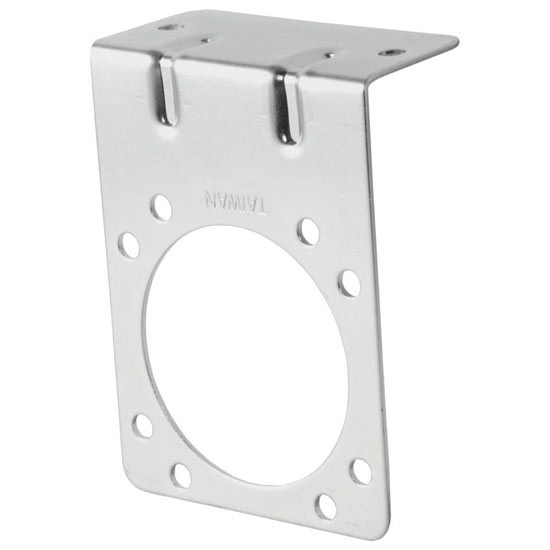 Zinc-Plated Mounting Bracket For 7-Way RV Blade Connector