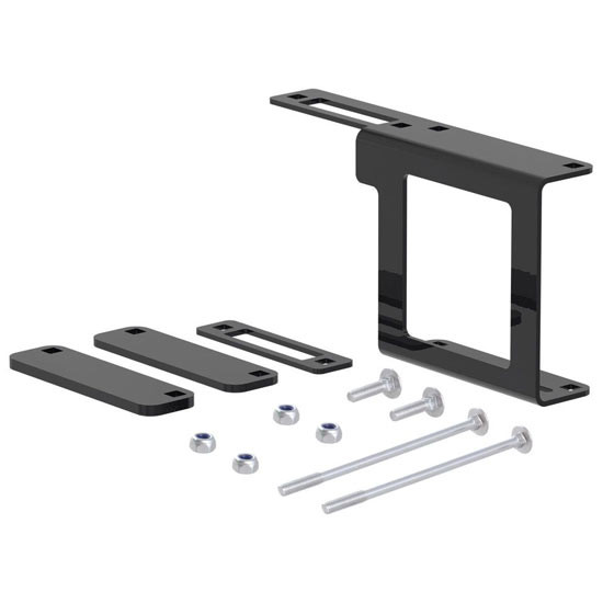 Easy-Mount Wiring Bracket For 4-Way, 5-Way Flat Connector Socket For 2 X 2 Inch Receiver Tube