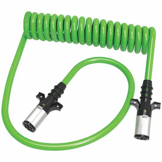 15 Foot ABS Trailer Coiled Cable Replaces 304920, 4A017, 4D017, 7ATG542MW, 87170, 590163