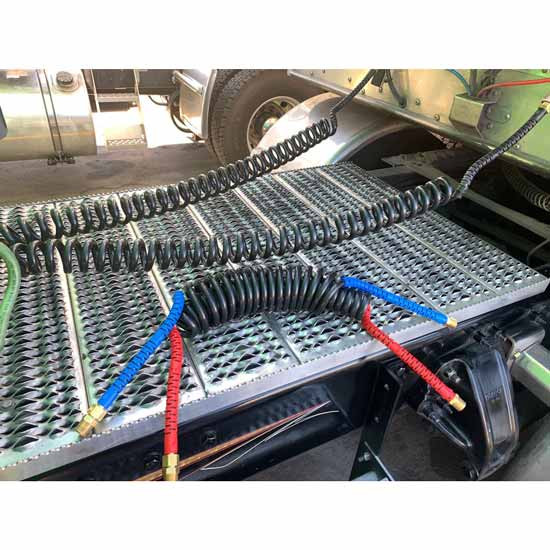 15 Ft Compact Air Brake Coil W/ 40 Inch Lead