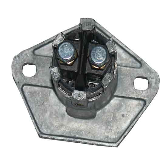 2 Pin 2 Way Receptacle Dual Pole Socket