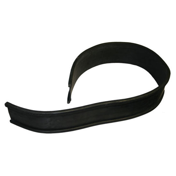 BESTfit 3 Inch Wide Rubber Fuel Tank Strap Liner W/ Lip - Sold Per Foot