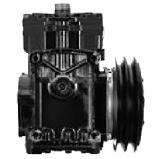 BESTfit York Style AC Compressor With 6 Inch Diameter Clutch, 2 Grooves, Two 1/2 Inch Belts