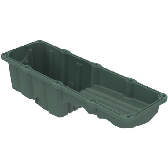 Thermoplastic Oil Pan For Detroit Series 60 Rear Sump Without Ports Diesel Engines