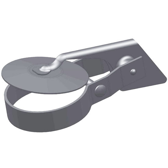 BESTfit 2.25 Inch Diameter Zinc-Plated Steel Rain Cap