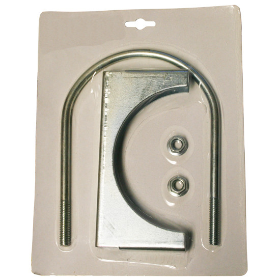 4 Inch Chrome Plated Guillotine Style Exhaust Clamp 4 State Trucks