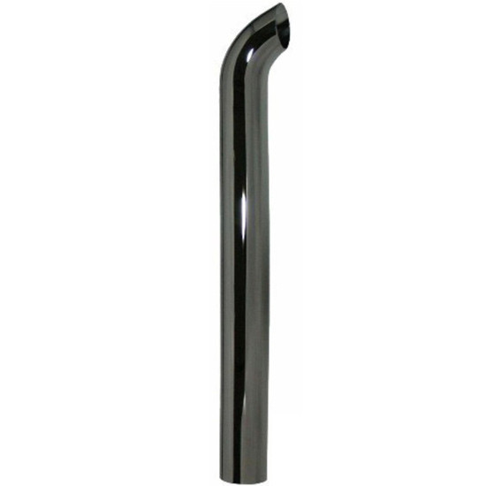 3.5 OD X 36 Inch Chrome-Plated Steel Curved Top Stack By BESTfit