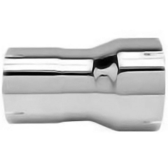 BESTfit Chrome Steel Exhaust Adapter Reducer 6 ID X 5 ID X 8 Inch